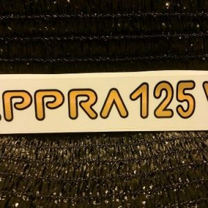 Cappra 125 VF side cover sticker