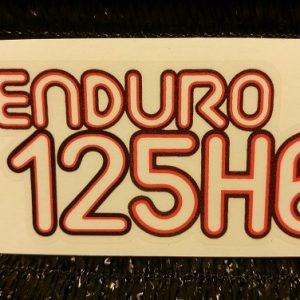 Side cover sticker Enduro 125 H6