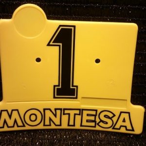 Number plate for Montesita