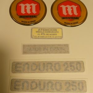 Gas tank sticker kit Enduro 250 (1 Series)
