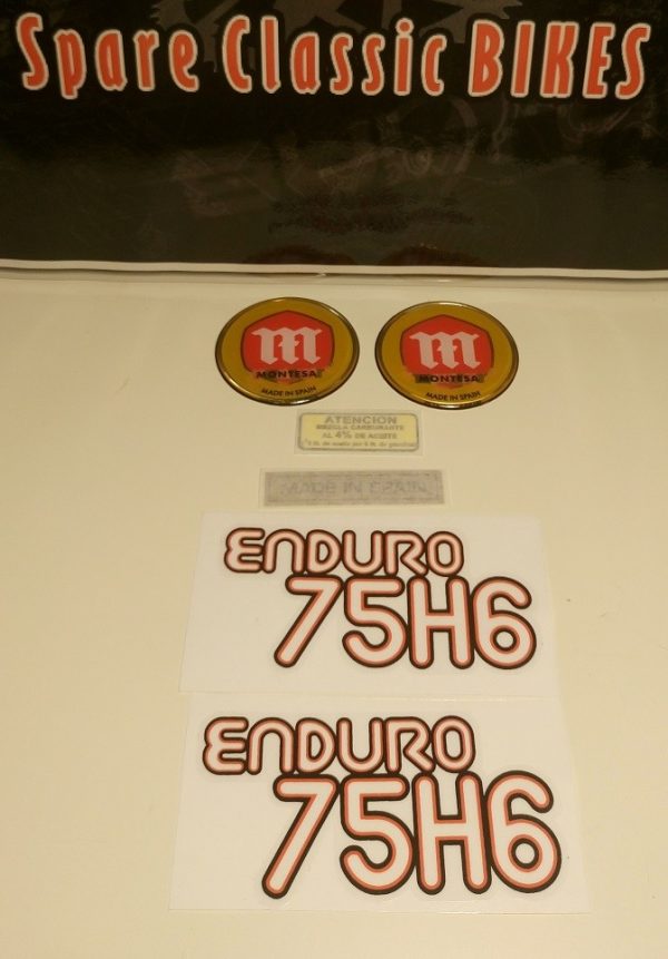 Kit deposito Enduro 250 H6 Amarilla