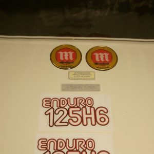 Enduro 125 H6 sticker kit