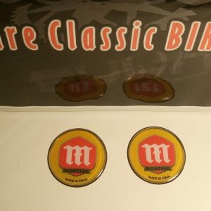 Pack stickers in resin logo Montesa