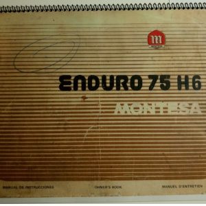 Manual i dades tècniques per Montesa Enduro 75 H6