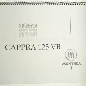 Manual despiece Montesa Cappra 125 VB