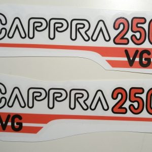 Kit stickers side caps Cappra 250 VG